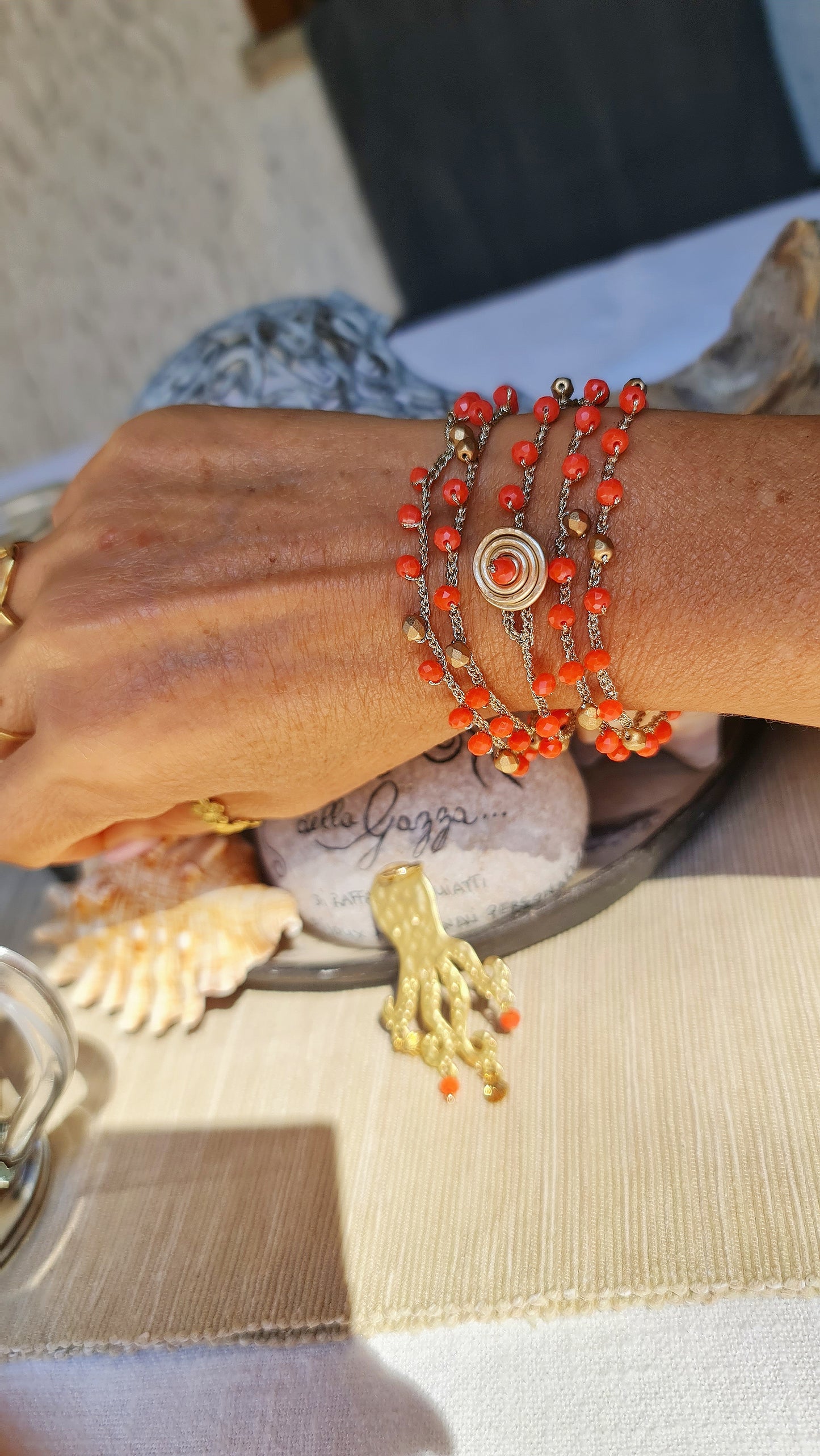 Crochet Positano necklace