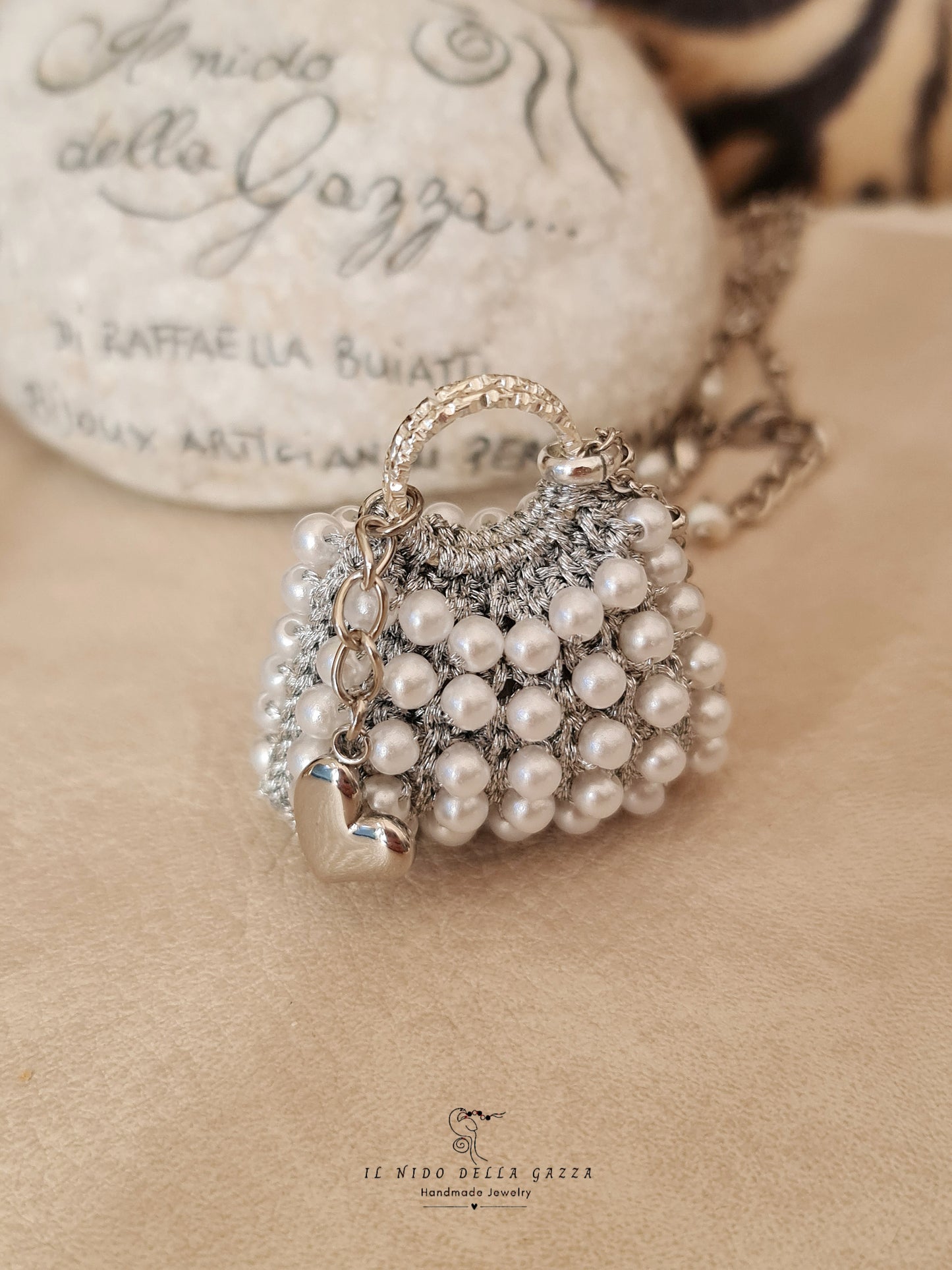 Collana con Ciondolo Mini Bag
