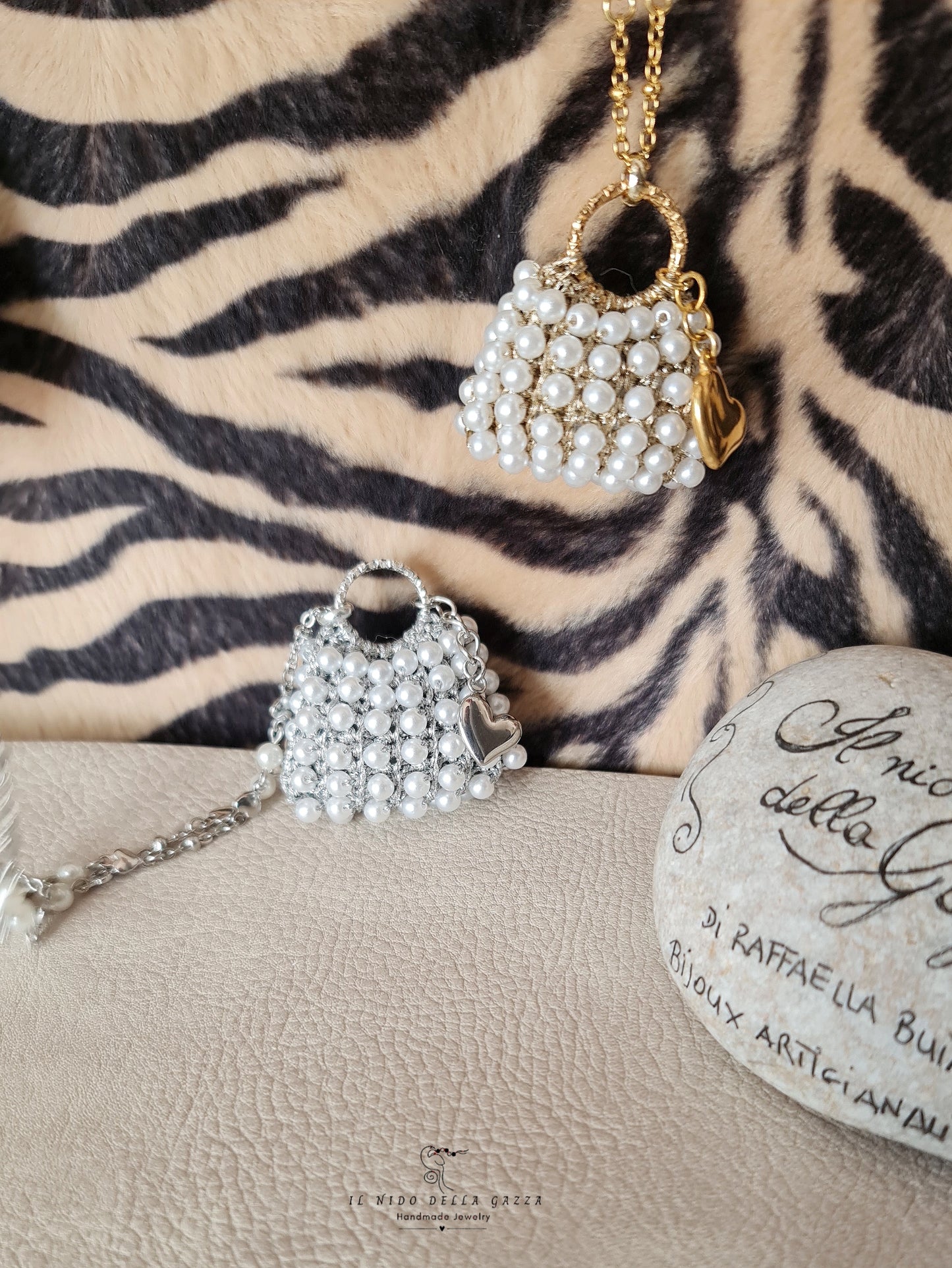 Collana con Ciondolo Mini Bag