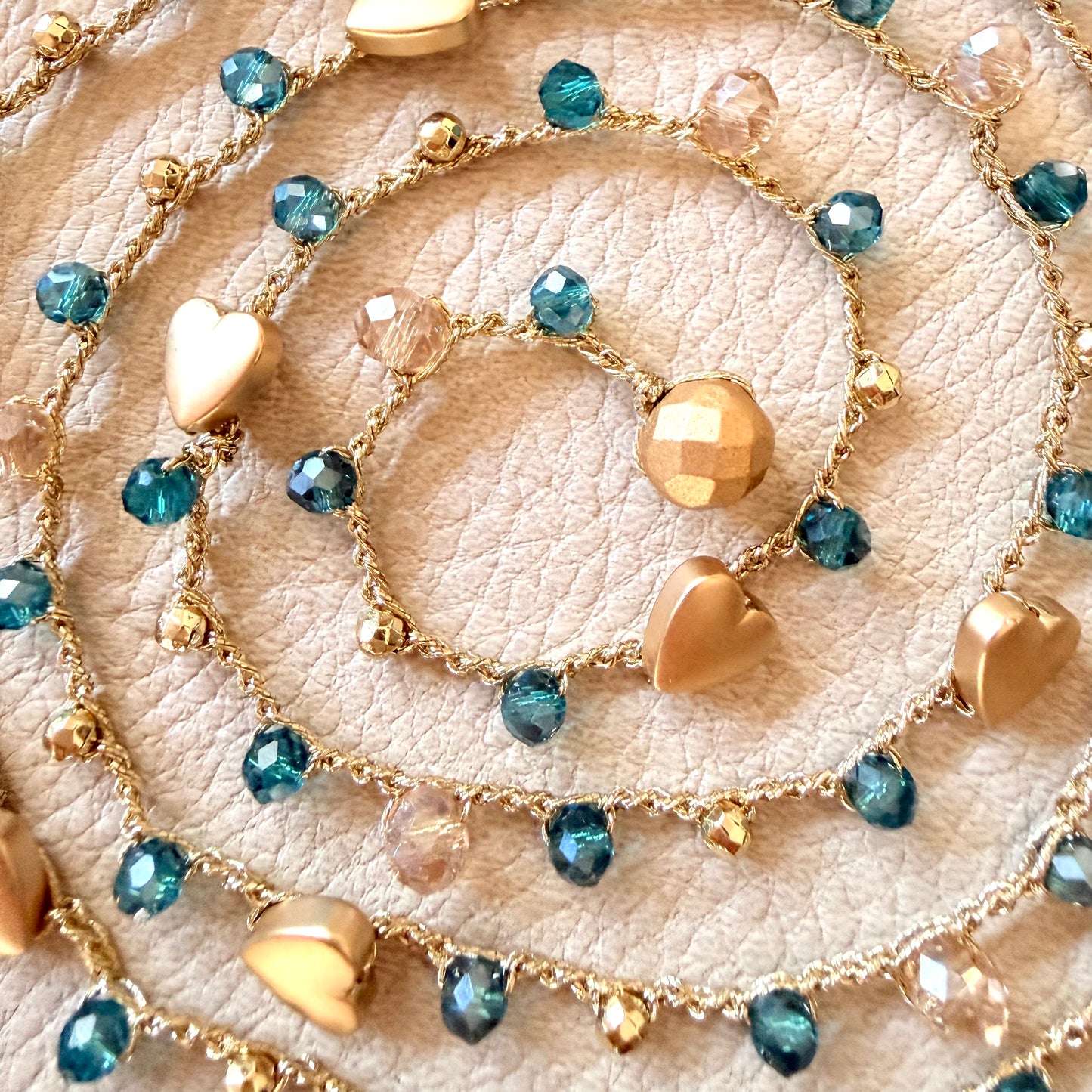 Collana/Bracciale Luce di Blu Petrolio