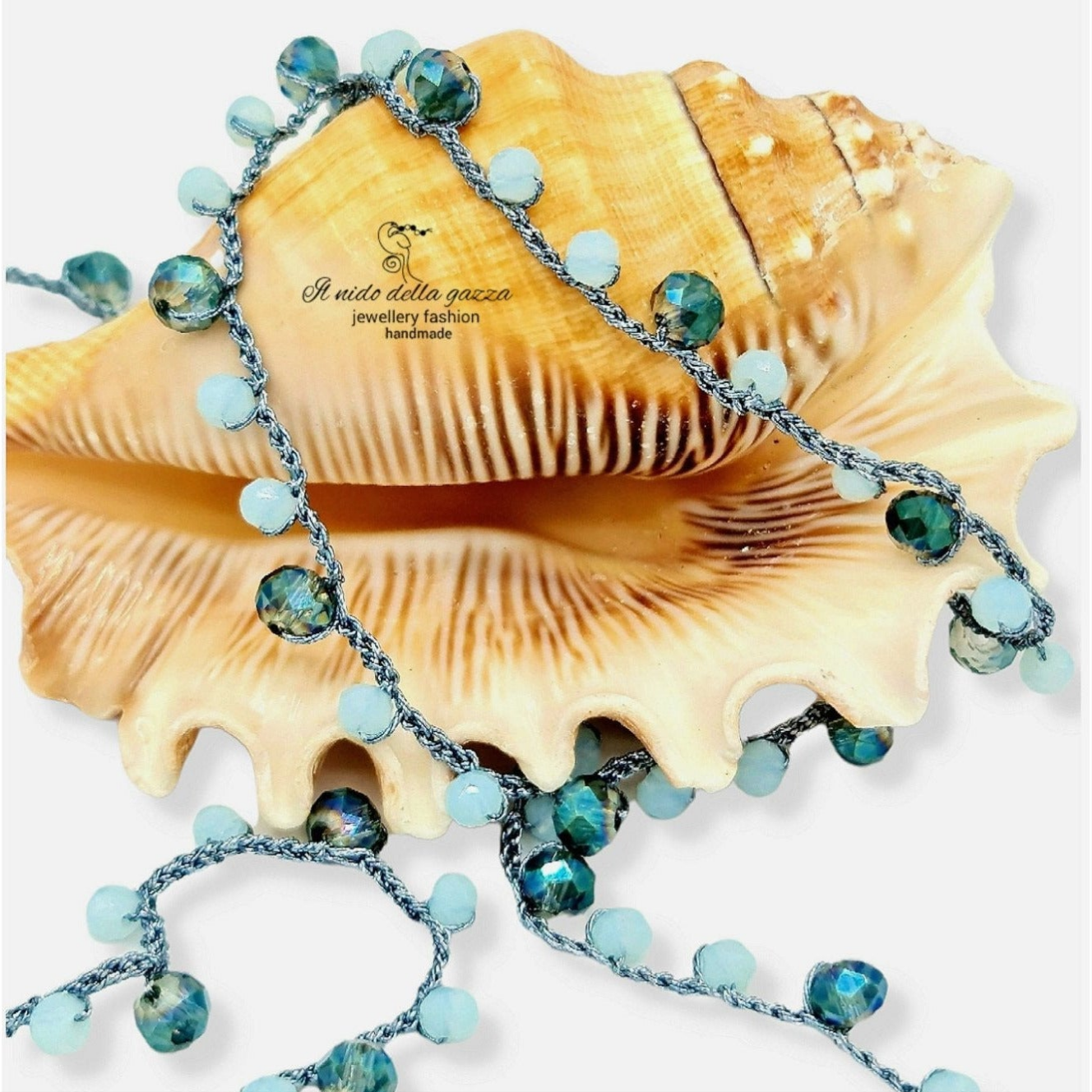 Collana Crochet Ocean