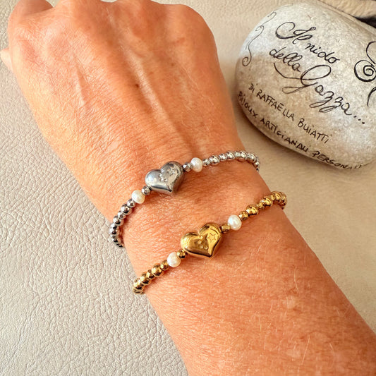 Bracciale Cuore Stellato