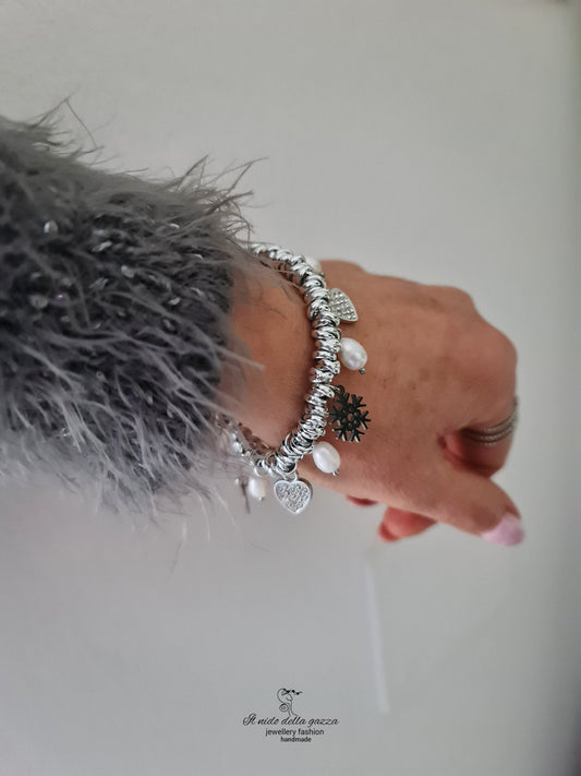 Bracciale Charm Perle