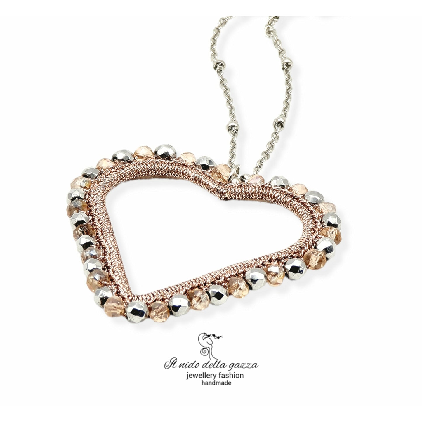 Crochet Pendant Necklace