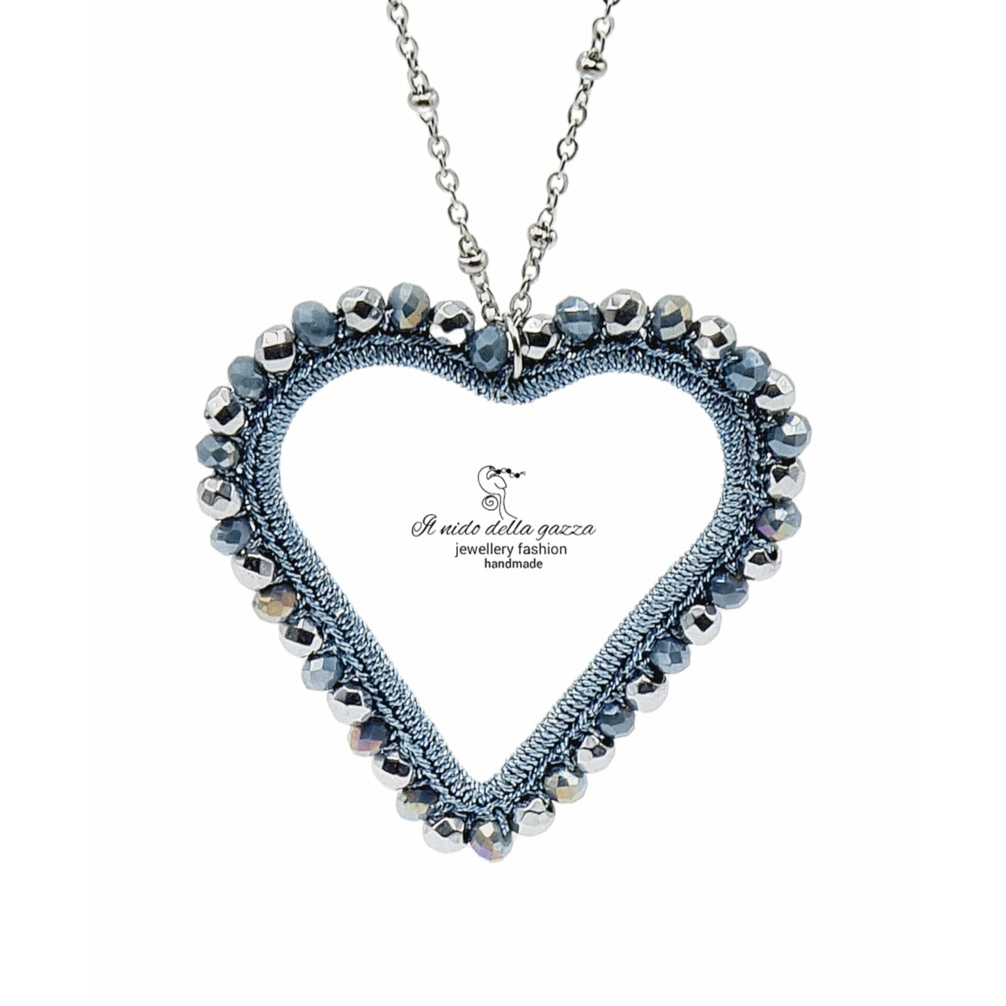 Crochet Pendant Necklace