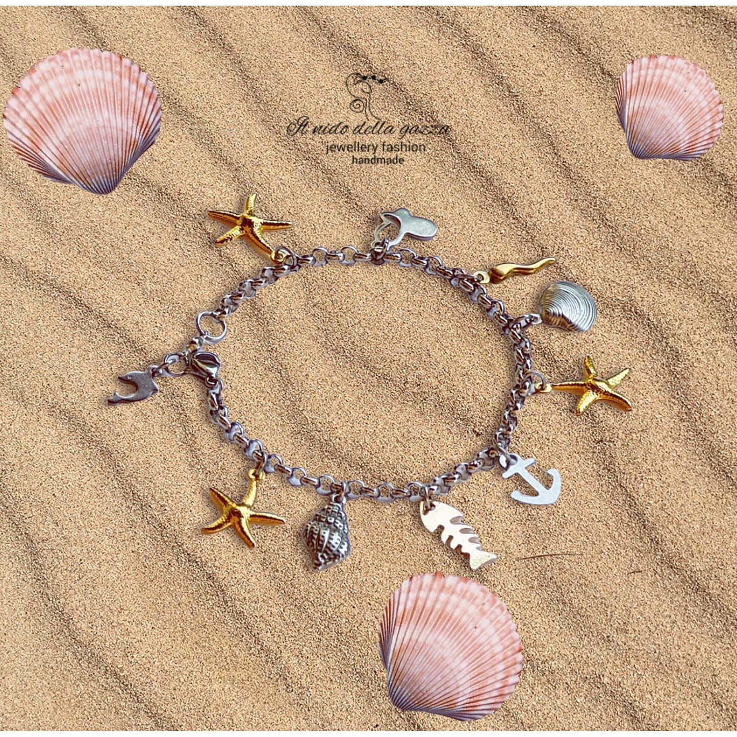 Marine Charms bracelet