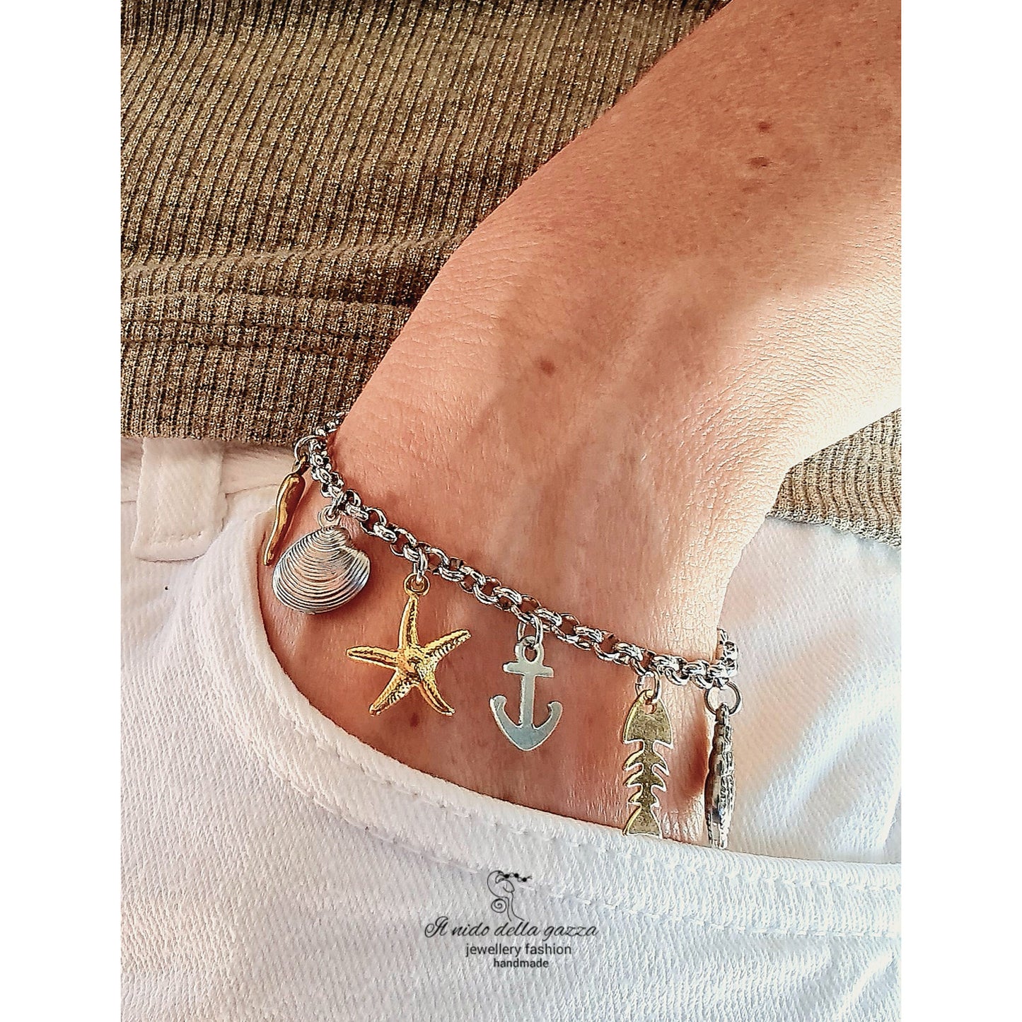 Marine Charms bracelet