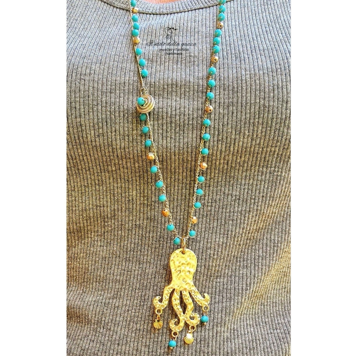 Crochet Positano necklace