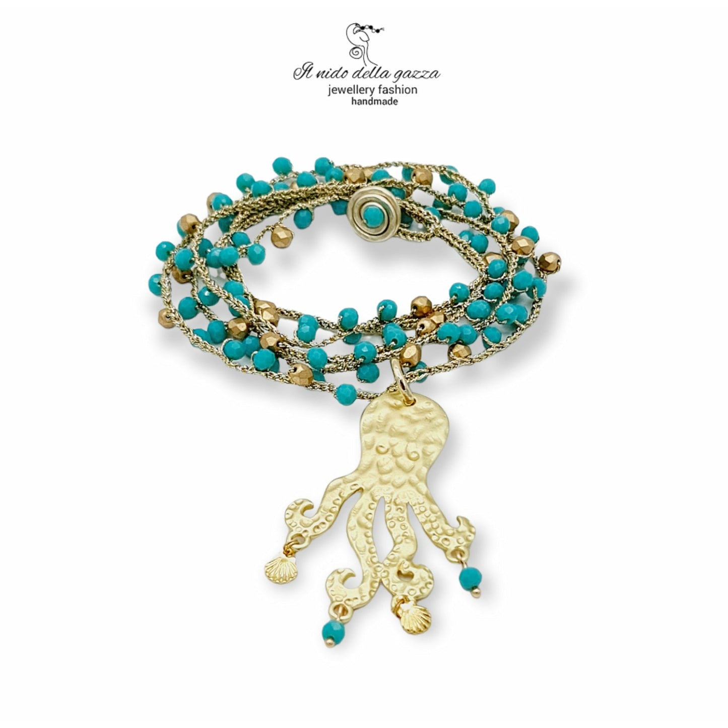 Crochet Positano necklace