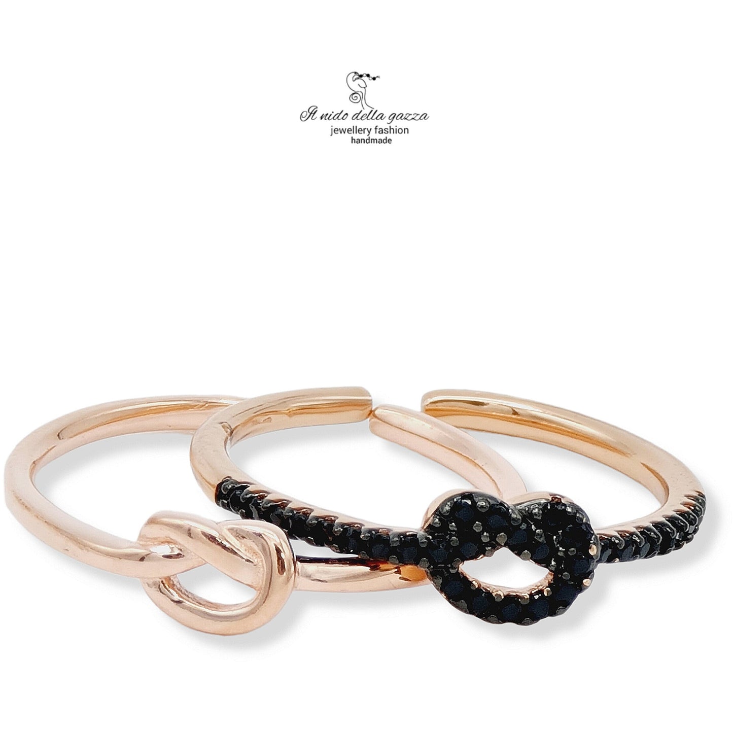 Infinity knot ring