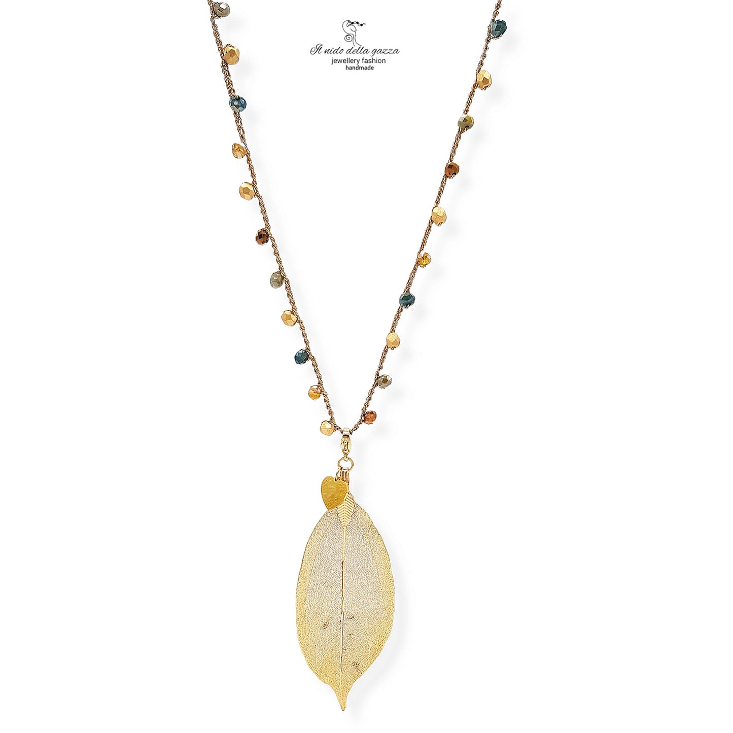 Gold Crochet Necklace