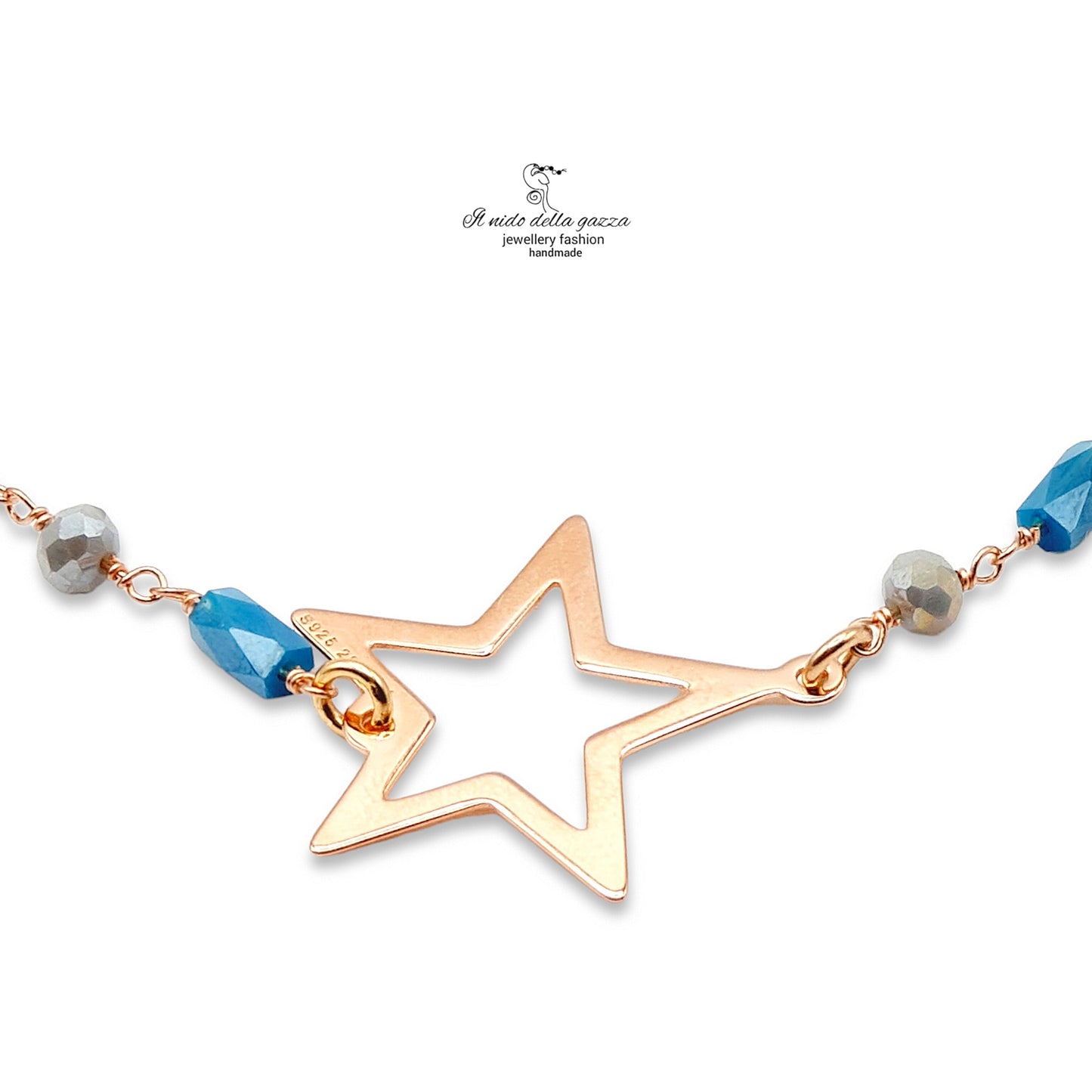 Rosary Rosè necklace