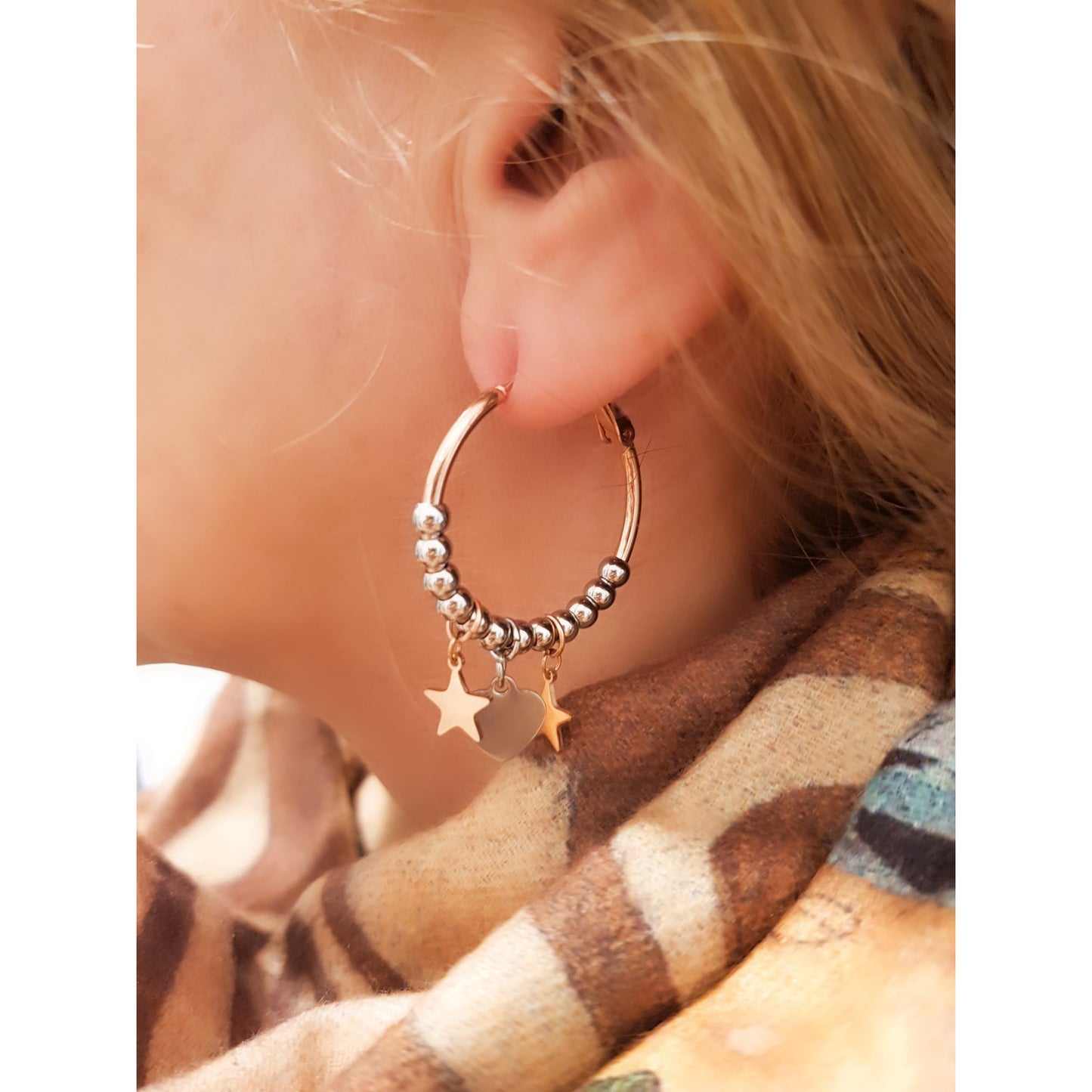 Charming earrings