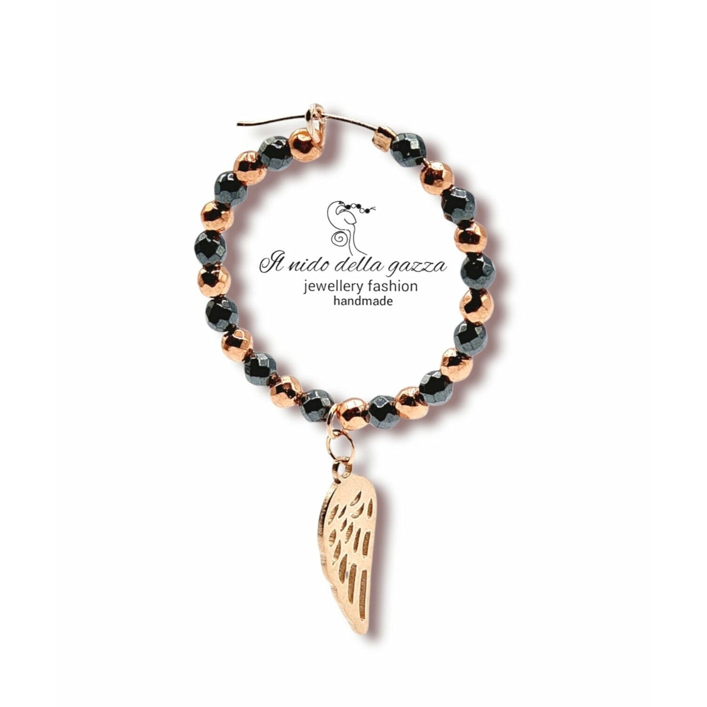 Angel earrings