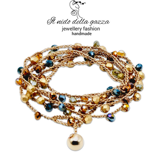 Collana Crochet Gold