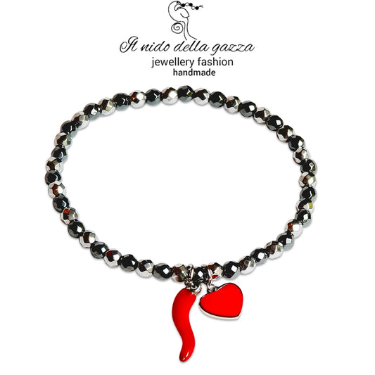 Bracciale Cornetto Rosso