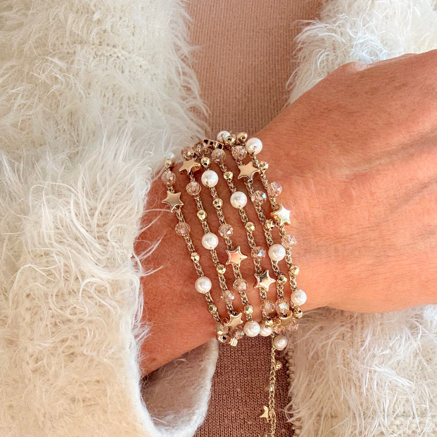 Collana Chochet Luce di Stelle