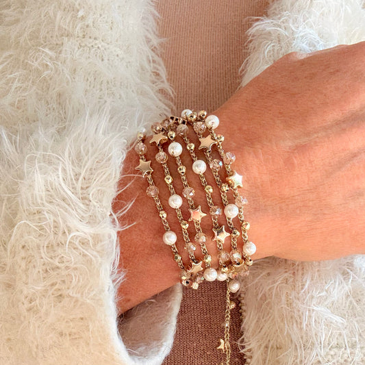 Collana Chochet Luce di Stelle