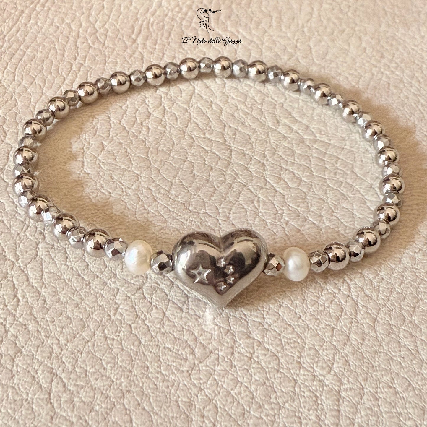 Bracciale Cuore Stellato