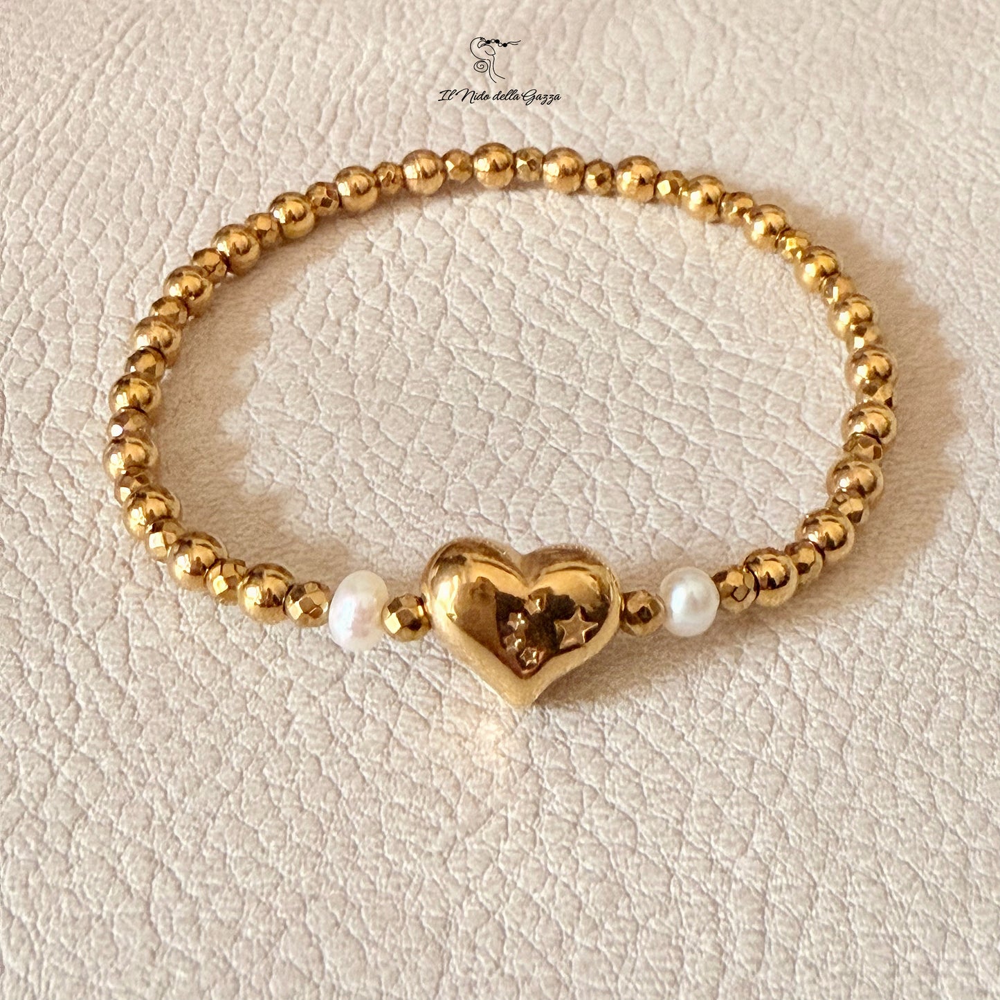 Bracciale Cuore Stellato
