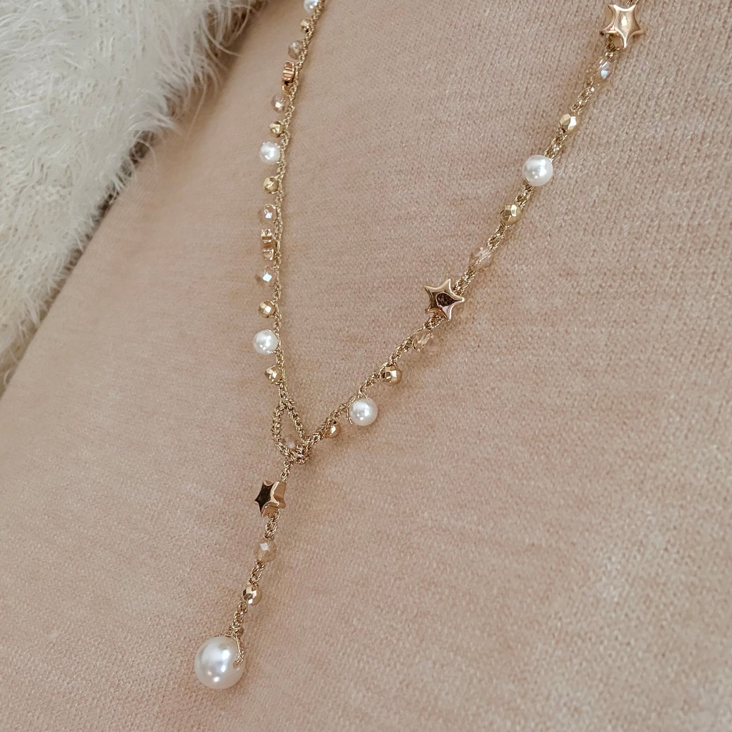 Collana Chochet Luce di Stelle