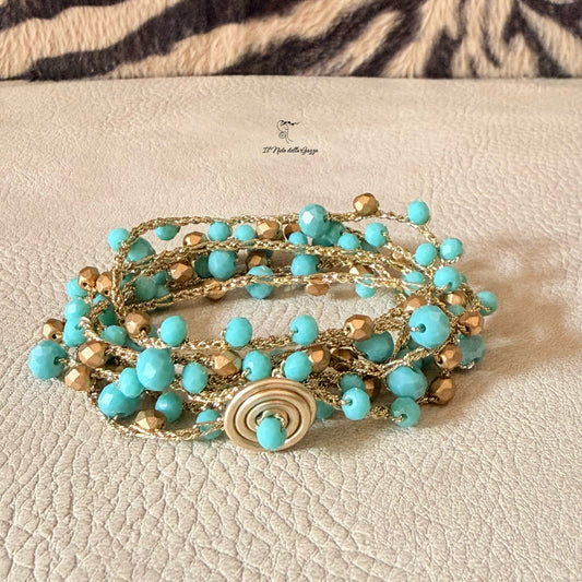 Collana/Bracciale Luce di Turchese