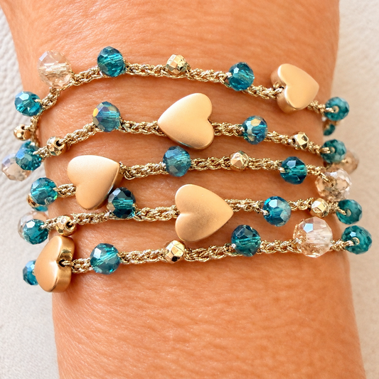 Collana/Bracciale Luce di Blu Petrolio