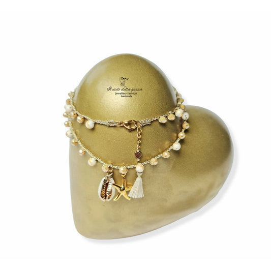 Girocollo Crochet Gold