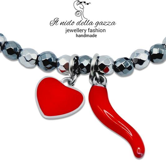 Bracciale Cornetto Rosso